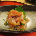 天ぷら やす田 - アジのなめろう