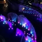 ホテルキャビナス福岡レストラン - キャナルシティーナイト噴水