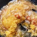 餃子の王将 - 極王天津飯・アップ。