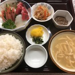 Toku ichi - 竹刺定食 ライス大盛 1250円
