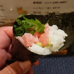 千石寿司 - ネギトロ手巻き