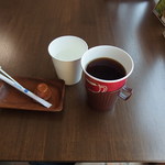 カフェ てとて - ドリンク写真:コーヒーとお冷