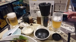 Nippommagurogyogyoudan - 生ビールと濃厚自家製豆腐