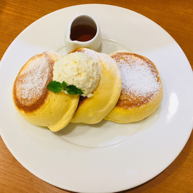 幸せのパンケーキ 神戸店 神戸三宮 阪急 パンケーキ ネット予約可 食べログ