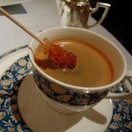 ラ・ベ - コーヒーのかき混ぜ棒にシュガーが巻いてありましたぁ～