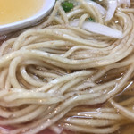 細ストレート麺アップ