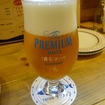 サカナバル サンチャン - 生ビール♪