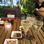 恵比寿 箸庵 - CAVA で乾杯〜♬