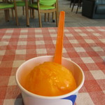 ブルーシールカフェ - パッションフルーツ ソルベ