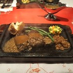 ハングリータイガー - 最後のハンバーグはいつも通り美味しい