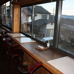 カフェ・ド・クレプスキュール - 店内カウンター席