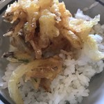 Marugame Seimen Saku Ten - かき揚げ天丼