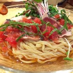 初鰹の冷やし中華そば 1300円