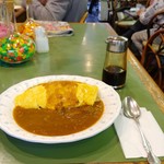 きりやまコーヒー - オムカレー　600円(税込)