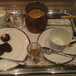 カフェセット★（コーヒー・チョコ・焼き菓子・チョコドリンク）