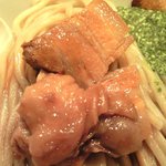 つけ麺 五ノ神製作所 - 海老トマトつけ麺(270g) 850円 のチャーシュー