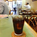 きりやまコーヒー - ドリンクセットのアイスコーヒー。