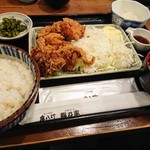 Sumibiyaki Tori Kushi Hacchin - 唐揚げおろしポン酢かけ定食