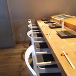 寿司　まつばら - カウンター席