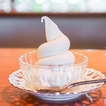 ガーデン・カフェ - 湯上りソフトクリーム