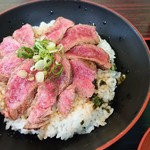 Teppan Yaki Koshitsu Enkai Misono - 伊賀牛ステーキ丼