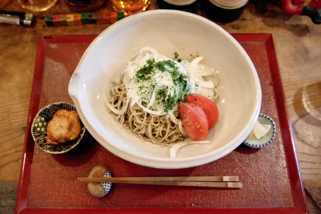 おにわか 銀座 そば 食べログ