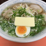 ひだるか屋 - 料理写真:塩ラーメン＋バター♡¥750(税込)＋¥50