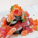 Seafood roll Sushi