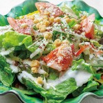 colorful caesar salad