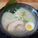 苫小牧ホルモン道場 - 塩ラーメン