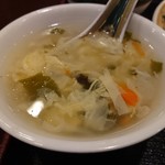 完全個室 中華食べ放題 香港美食園 - ・スープ