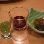 Miyoshi - 胆のう酒、生き血、煮こごり