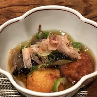 東鮨 新店 - えびしんじょう揚げ浸し