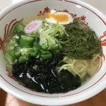 市役所レストラン パティオ - 冷たい塩ラーメン