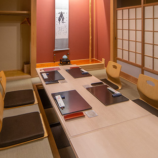 風情漂う和の空間で、九州の地魚と美酒をしっとりと味わう