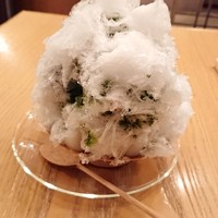 HIGASHIYA GINZA - 抹茶金時かき氷１