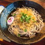 幡乃屋 - 冷したぬきそば(750円)