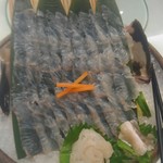 天天渔港  - 平目の刺身