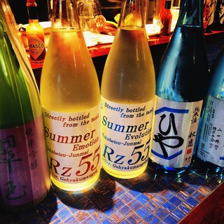 We offer drinks that go well with fish and oden♪♪