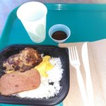 Zippy's - プロモ用写真とだいぶ違う　ごはん盛り少ない