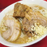 ラーメン二郎 - ラーメン小＋ニンニク
