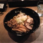 魚骨ラーメン 鈴木さん - 秋刀魚まぜそば(11-09)