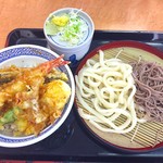 そば処 吉野家 - 天丼&そばとうどんのセット