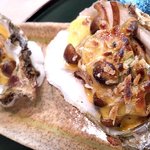 三扇 - 牡蠣ｸﾞﾗﾀﾝ風