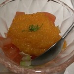 名物の女サラダ（ニンジン、セロリ、トマト）