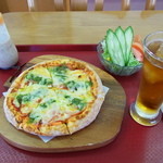 ヴォーイ・ピザせいりん亭 - ランチ『本日のピザセット』