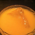 ザ バー ナノ フェムト - 柿のカクテル