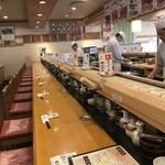 Shigenaga - 開店直後の店内
                      平日の１１時