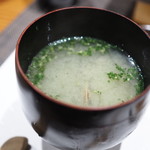 鮨匠 のむら - お味噌汁