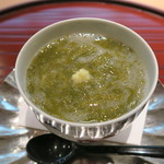 青華こばやし - もずく茶碗蒸し